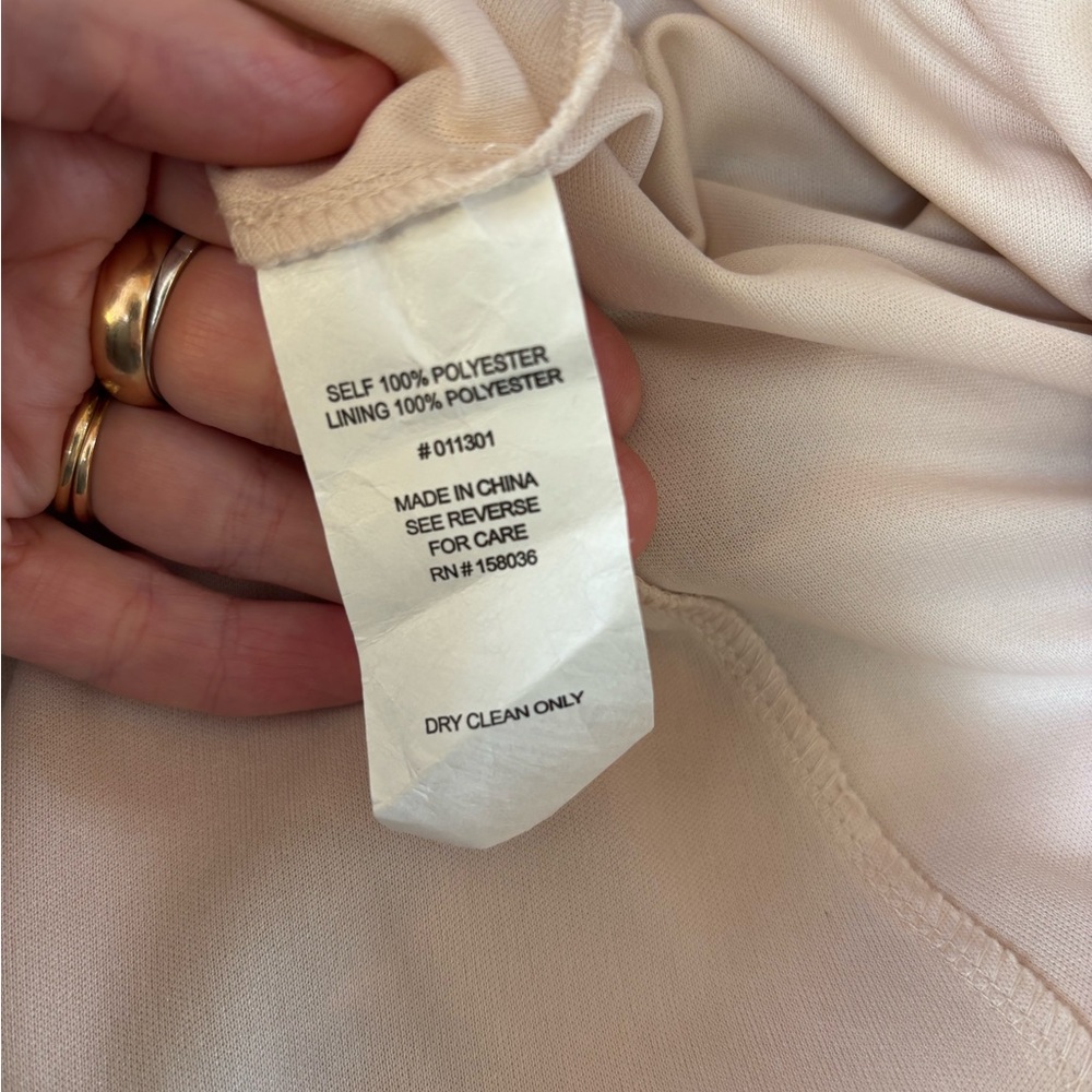 Birdy Grey Lola Chiffon Dress in Coral Sunset Peonies - Size M - Picture 6 of 9